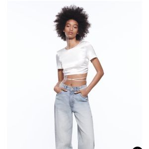 NWT Zara crop top